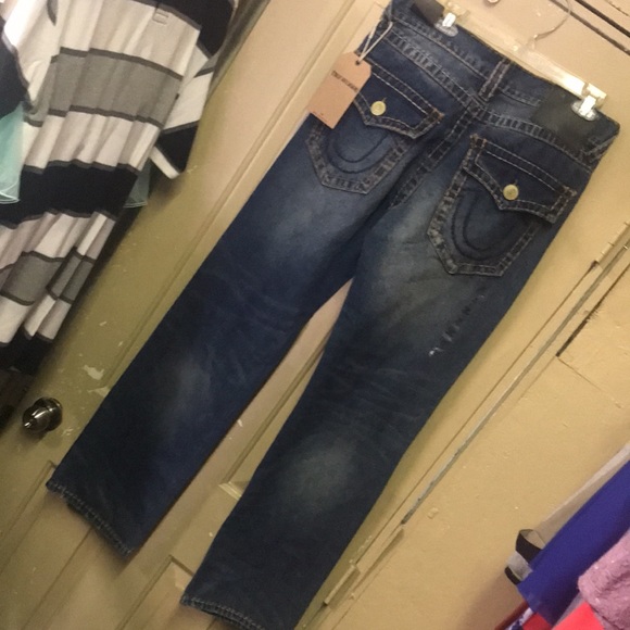 COPY - Ricky Straight leg true religion men NWT Jeans - Picture 2 of 13